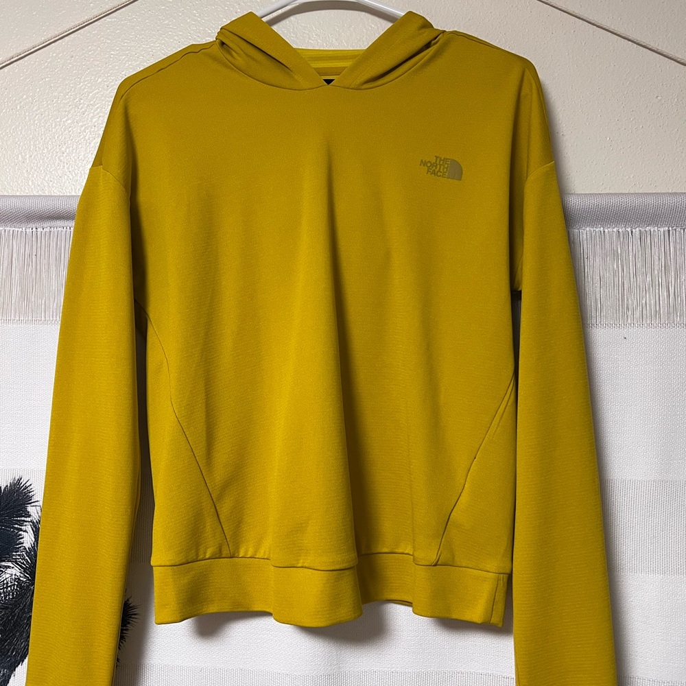 The North Face Women’s Mustard Crop Hoodie Sweater